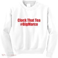 Clock That Tea #Bigmarco Kids Sweatshirt thumb 0