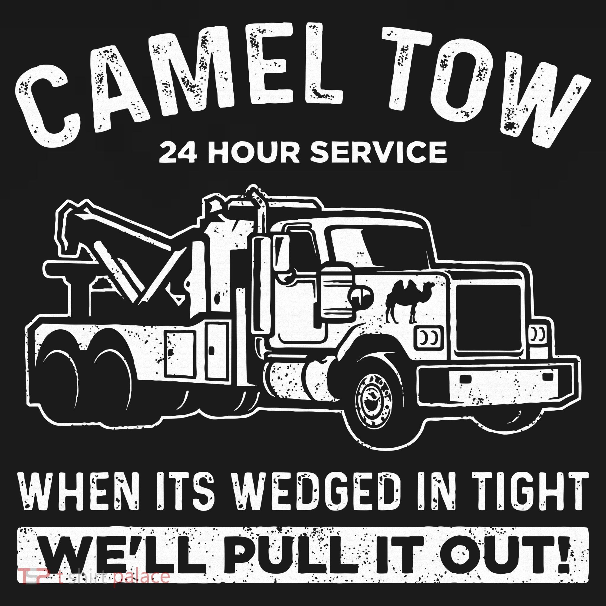 Camel Towing Tow Truck Humor Camel Towing  Women's Hoodie