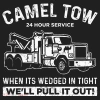 Camel Towing Tow Truck Humor Camel Towing  Hat thumb 2