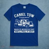 Camel Towing Tow Truck Humor Camel Towing  T-Shirt thumb 5