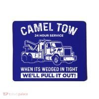 Camel Towing Tow Truck Humor Camel Towing  Mousepad thumb 0