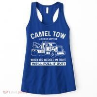 Camel Towing Tow Truck Humor Camel Towing  Women's Tank Top thumb 0