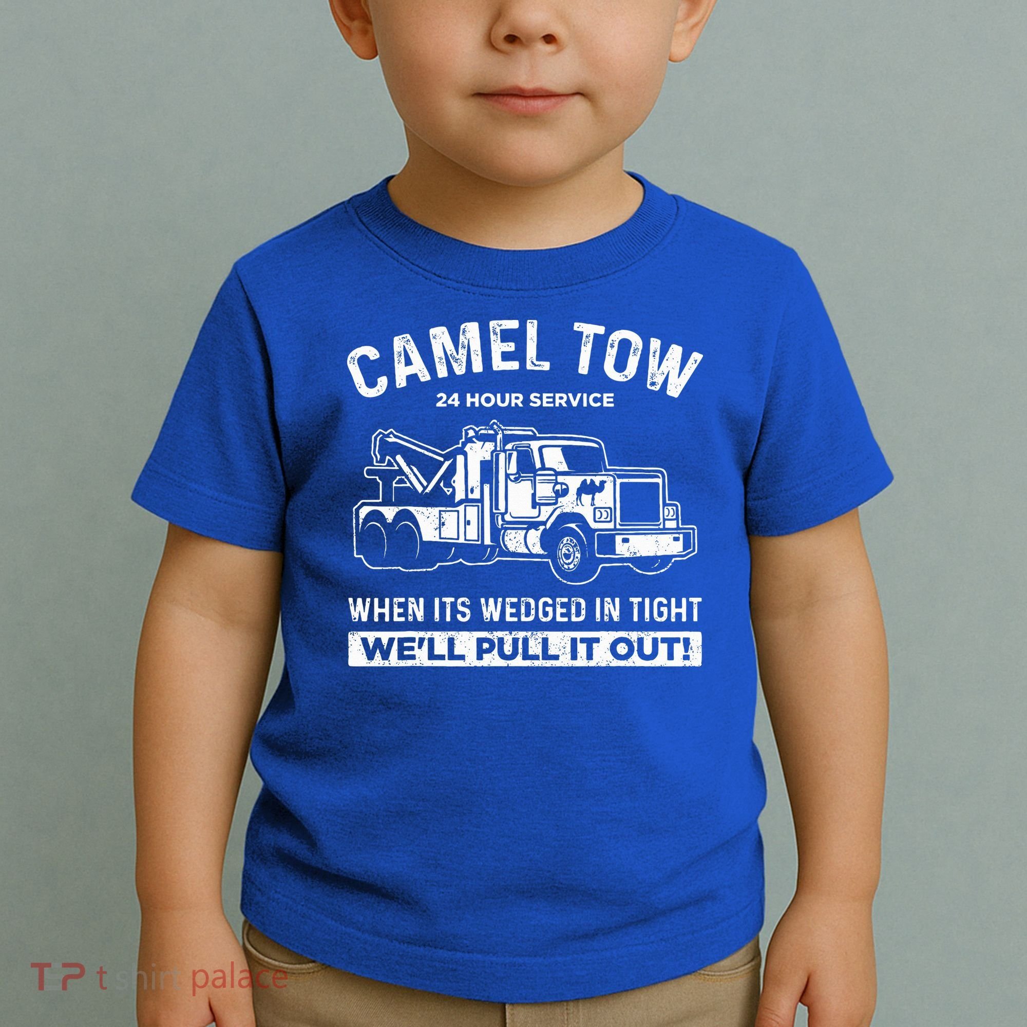 Camel Towing Tow Truck Humor Camel Towing  Toddler T-Shirt