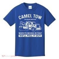Camel Towing Tow Truck Humor Camel Towing  Kids T-Shirt thumb 0