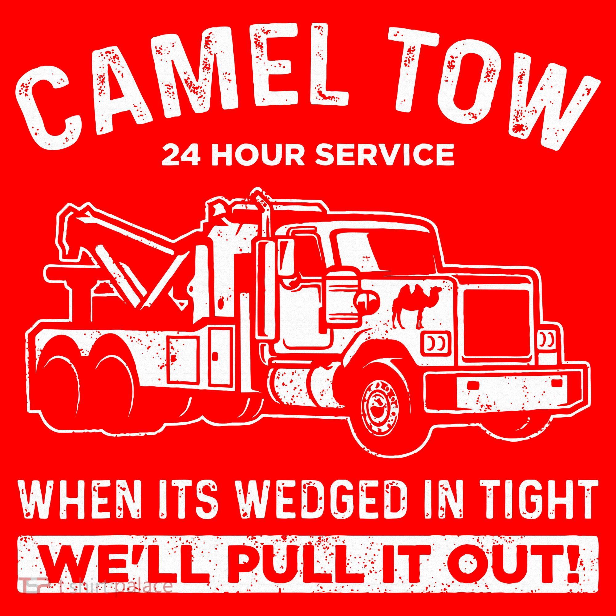 Camel Towing Tow Truck Humor Camel Towing  Santa Hat