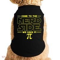 Come To The Nerd Side We Have Pi Nerd Doggie Tank thumb 0