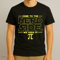 Come To The Nerd Side We Have Pi Nerd T-Shirt thumb 3