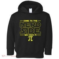 Come To The Nerd Side We Have Pi Nerd Toddler Hoodie thumb 0