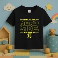 Come To The Nerd Side We Have Pi Nerd Toddler T-Shirt thumb 3