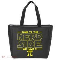 Come To The Nerd Side We Have Pi Nerd Tote Bag thumb 0