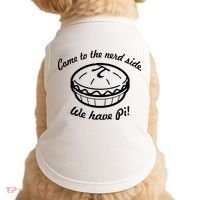 Come To The Nerd Side We Have Pi Doggie Tank thumb 0
