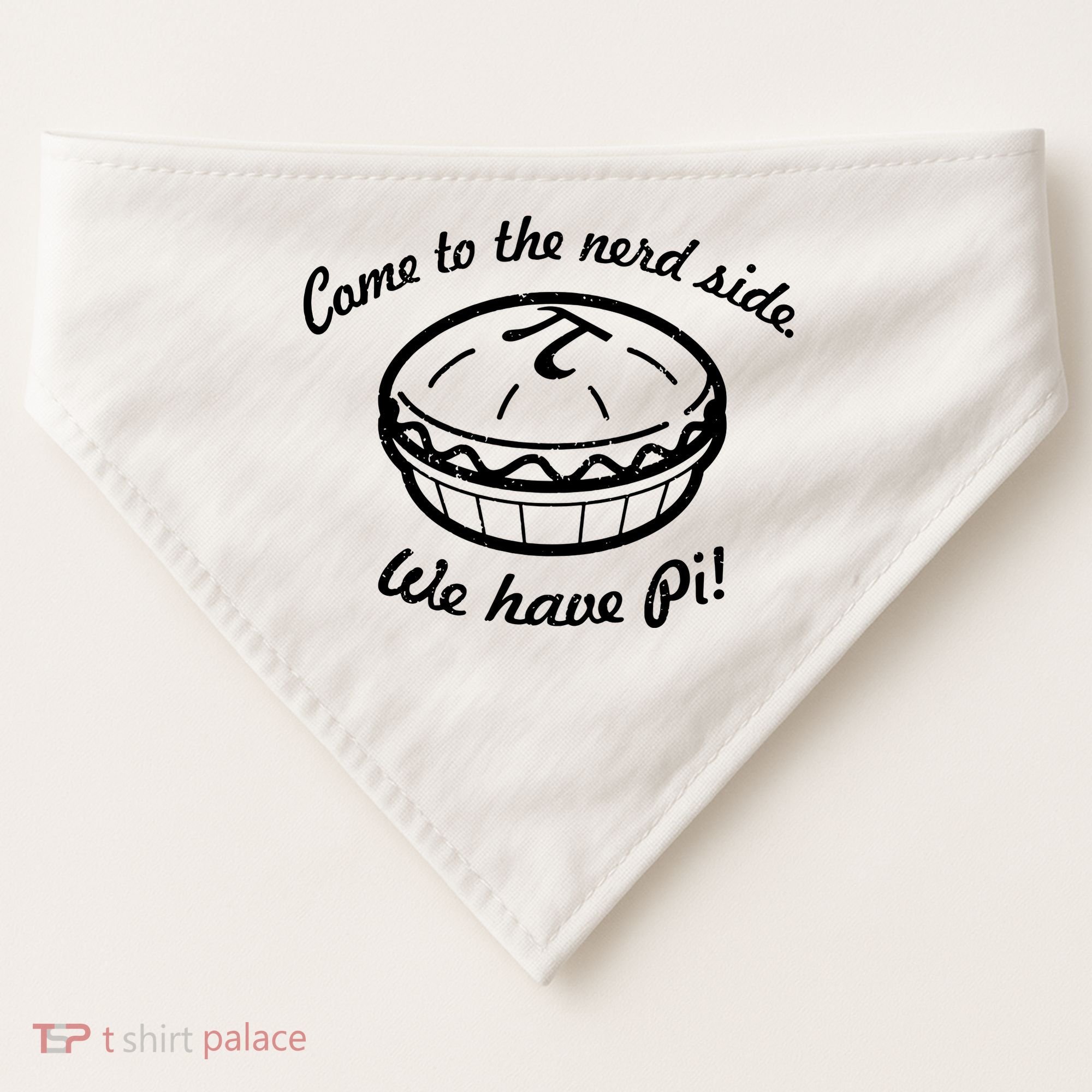 Come To The Nerd Side We Have Pi USA-Made Doggie Bandana