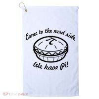 Come To The Nerd Side We Have Pi Golf Towel thumb 0