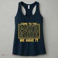 Come To The Math Side We Have Pi Women's Tank Top thumb 3