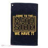 Come To The Math Side We Have Pi Golf Towel thumb 0