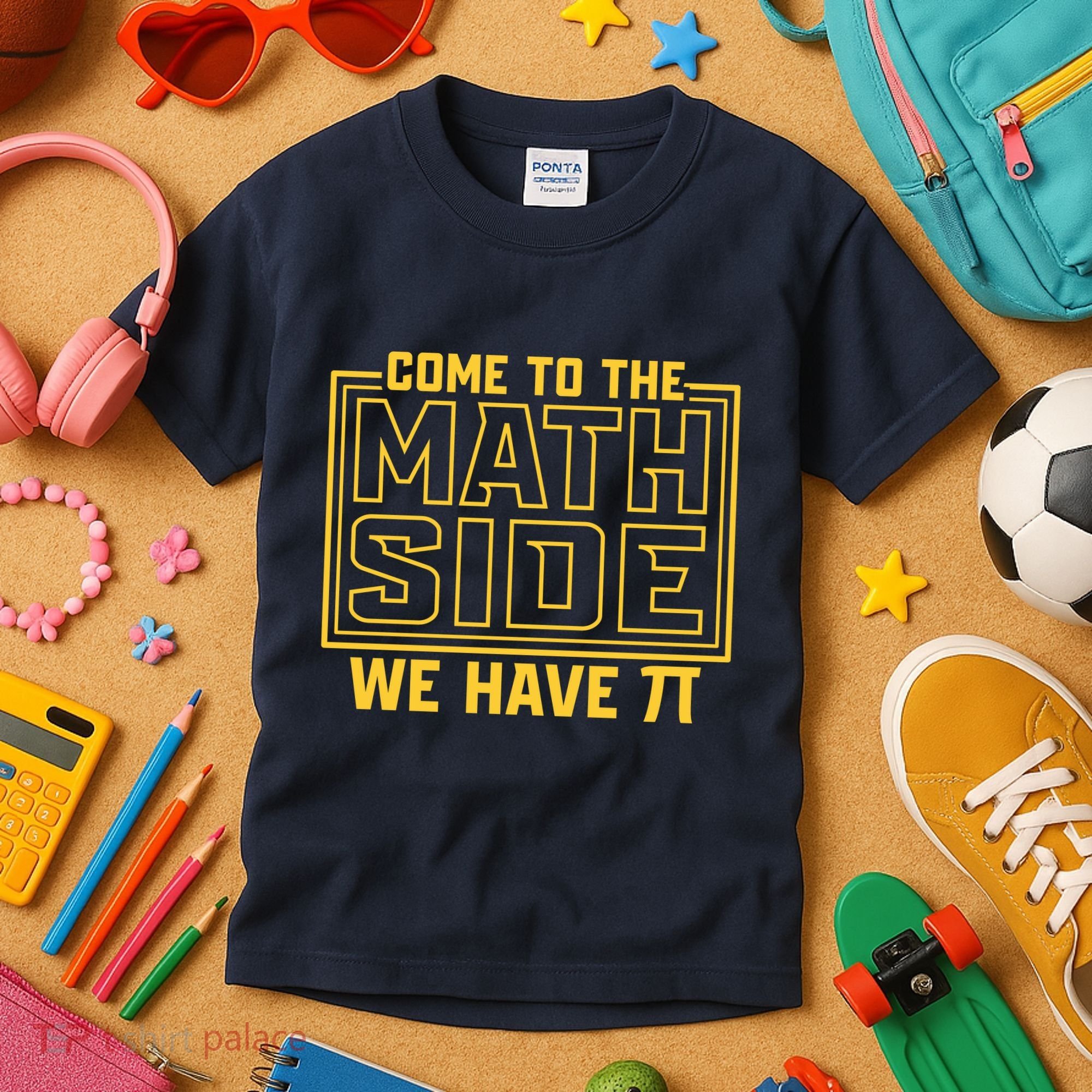 Come To The Math Side We Have Pi Kids T-Shirt