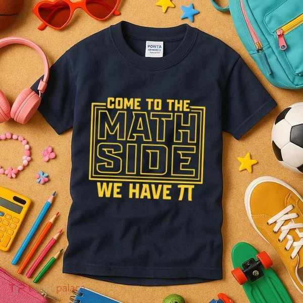 Come To The Math Side We Have Pi Kids T-Shirt
