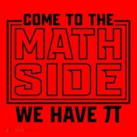 Come To The Math Side We Have Pi Santa Hat thumb 1