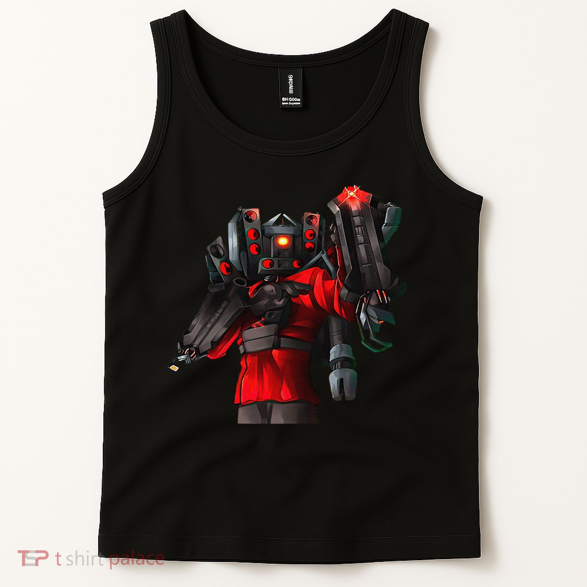 Cameraman Toilet Tvman Speakerman Birthday Tank Top