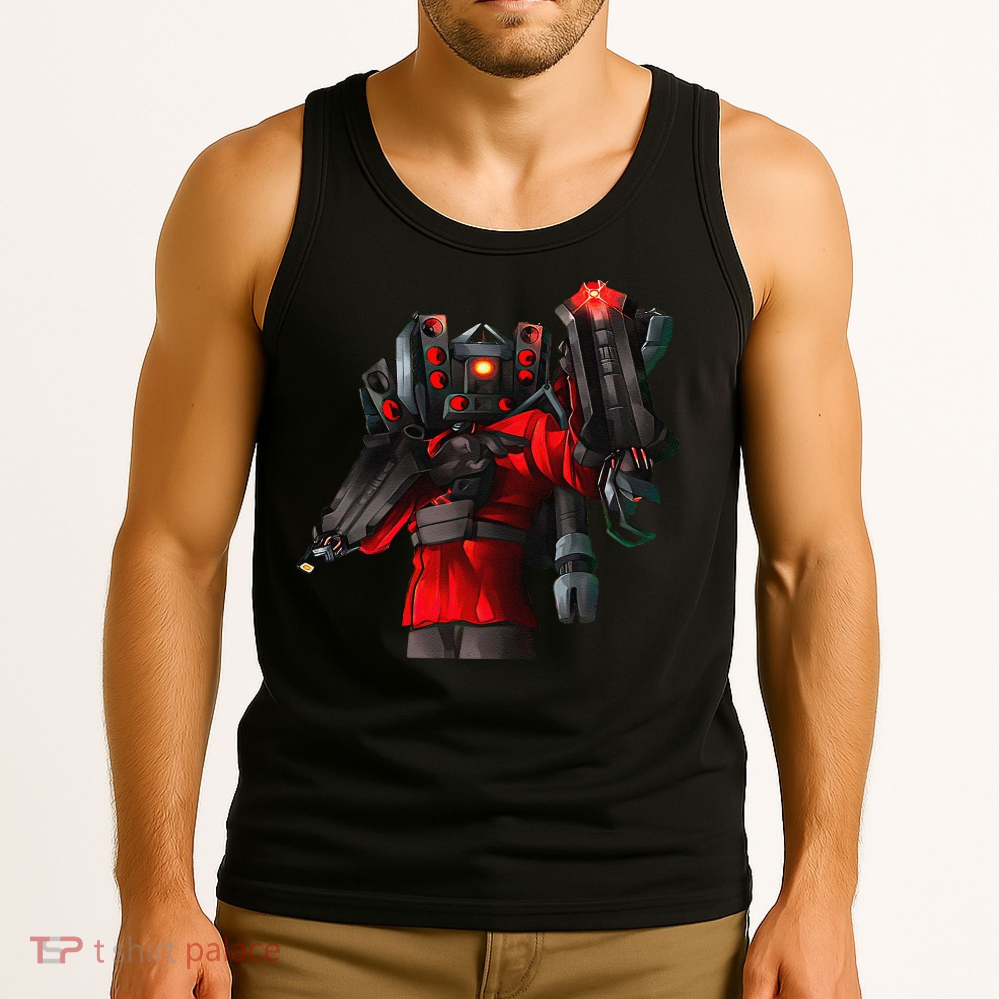 Cameraman Toilet Tvman Speakerman Birthday Tank Top