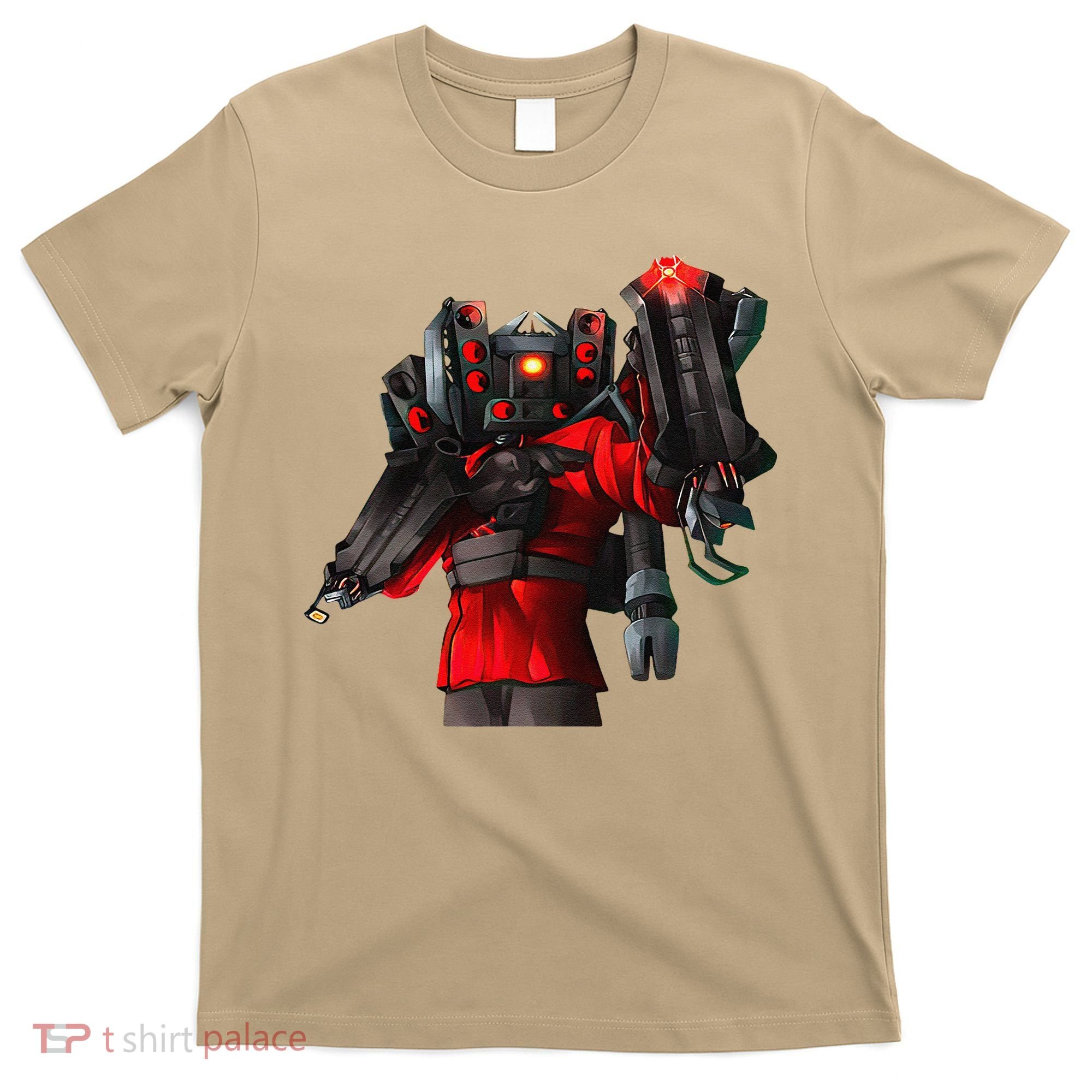 Cameraman Toilet Tvman Speakerman Birthday T-Shirt