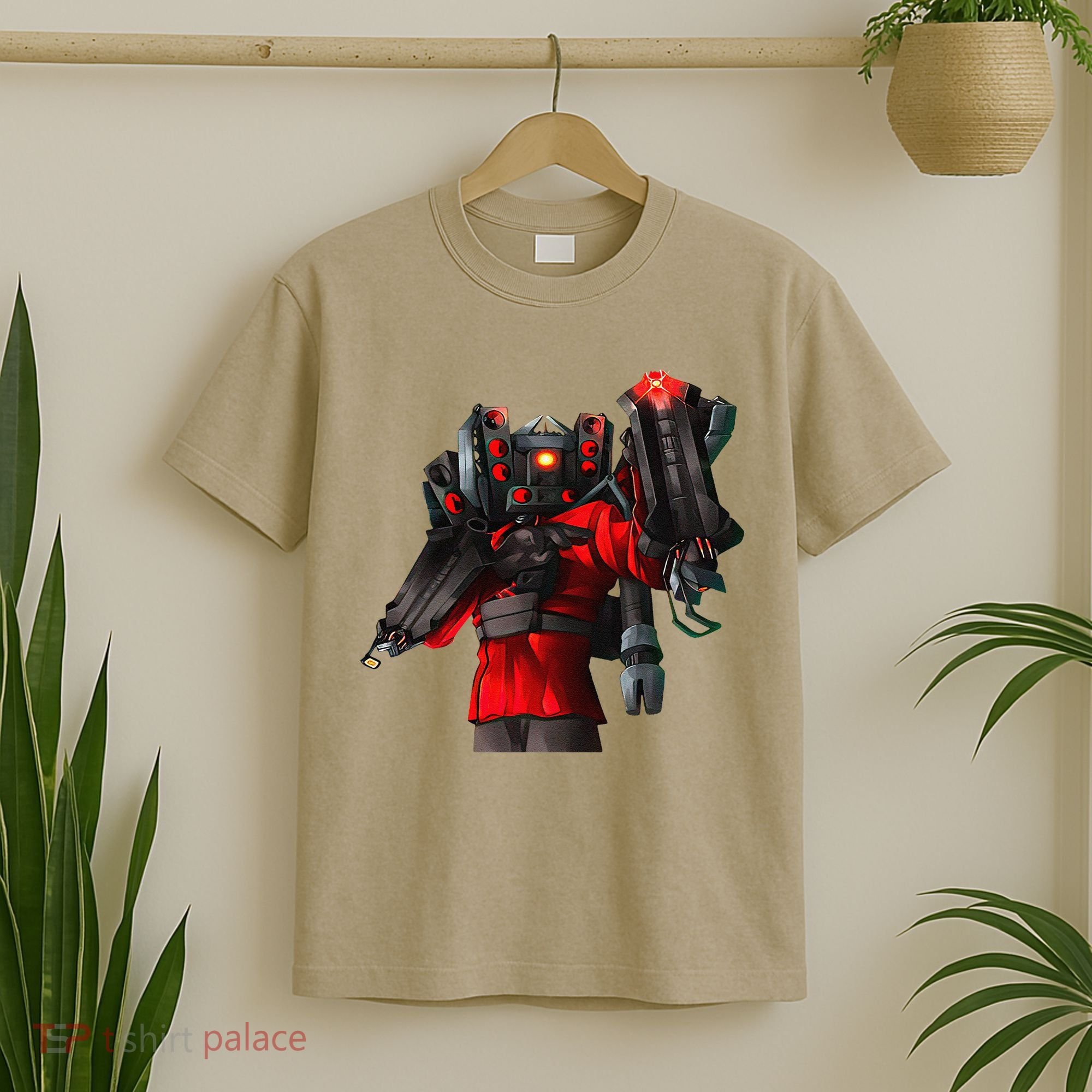 Cameraman Toilet Tvman Speakerman Birthday T-Shirt