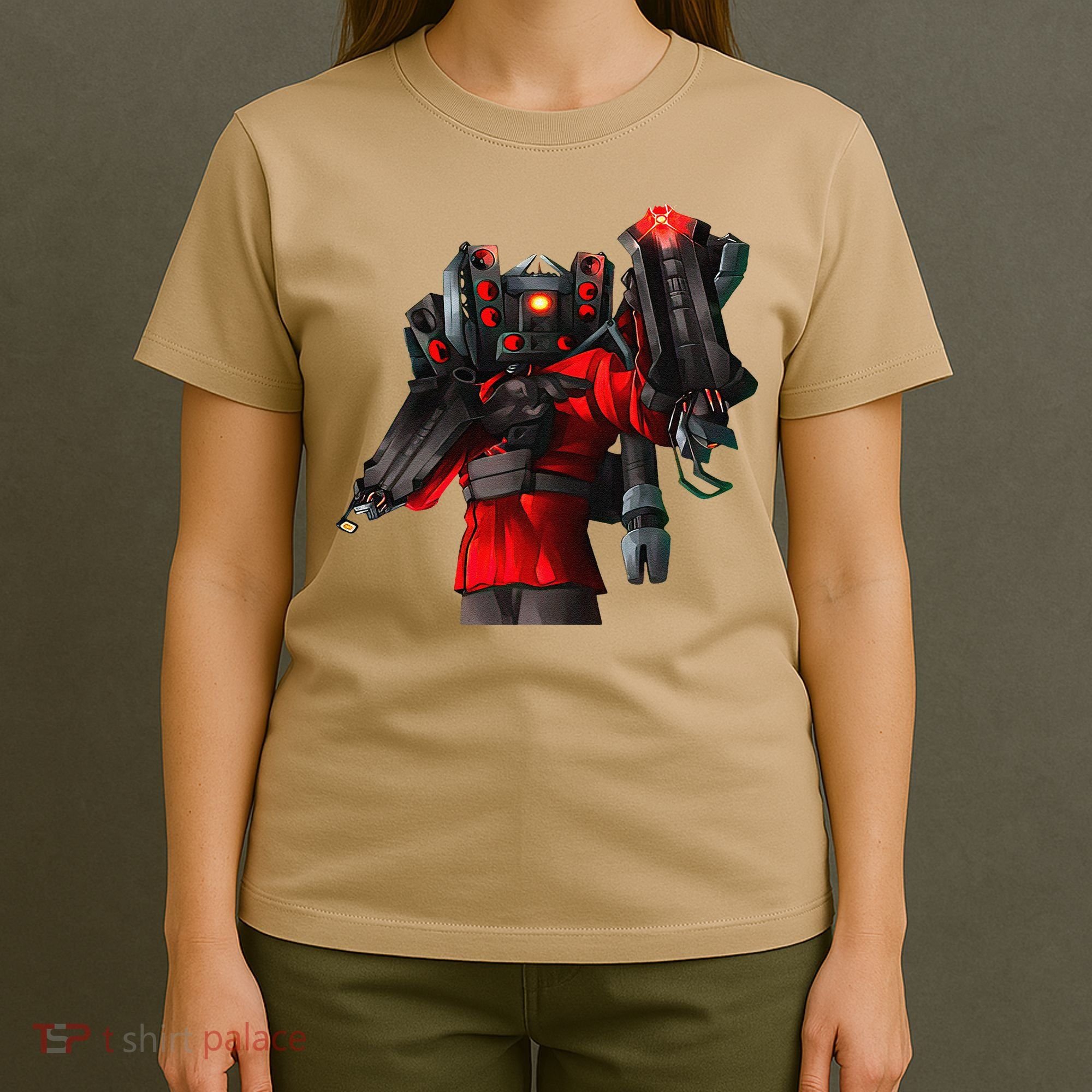 Cameraman Toilet Tvman Speakerman Birthday T-Shirt
