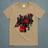 Cameraman Toilet Tvman Speakerman Birthday T-Shirt thumb 5