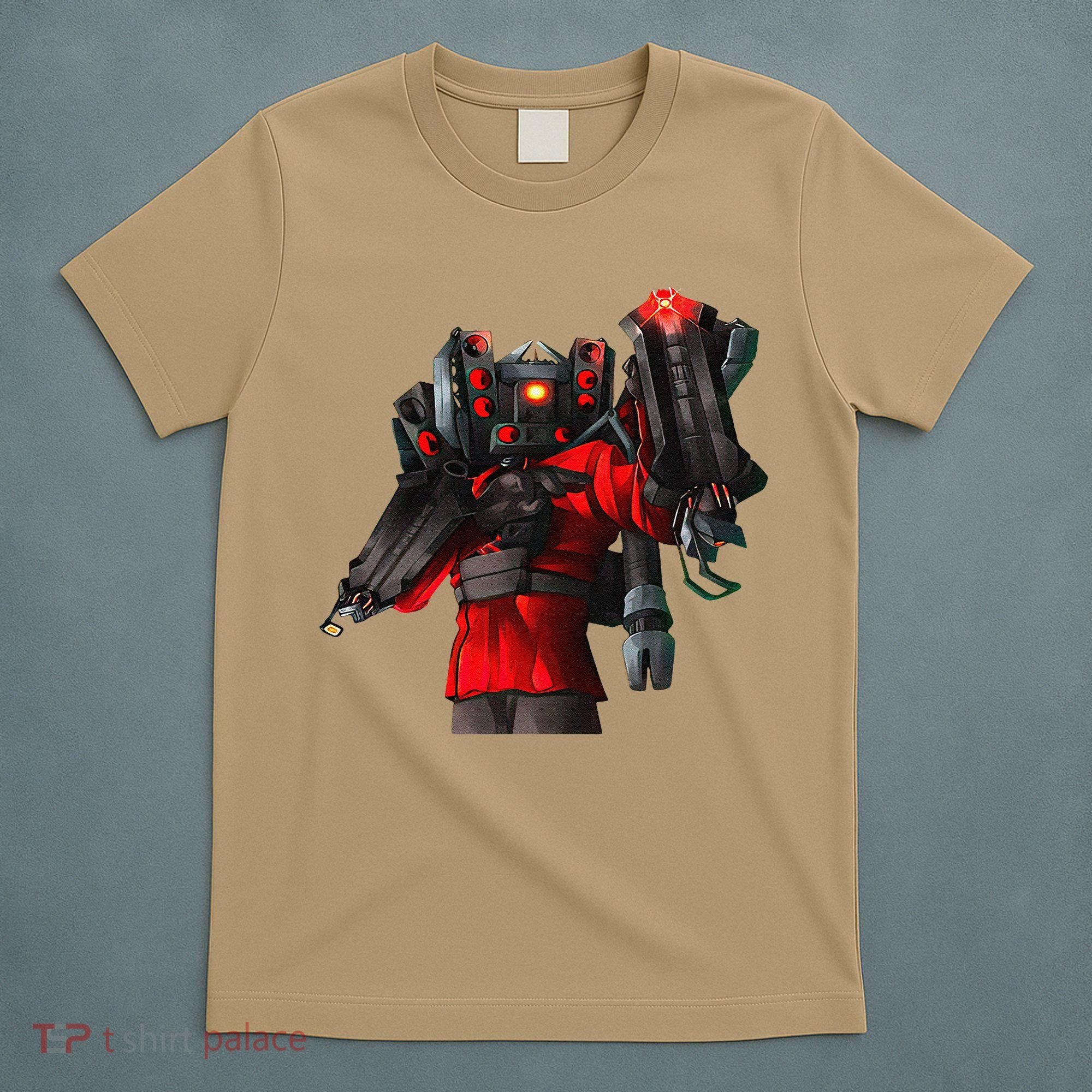 Cameraman Toilet Tvman Speakerman Birthday T-Shirt