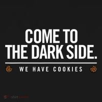 Come To The Dark Side We Have Cookies Funny Women's Hoodie thumb 2