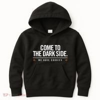 Come To The Dark Side We Have Cookies Funny Kids Hoodie thumb 0