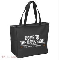 Come To The Dark Side We Have Cookies Funny Tote Bag thumb 2