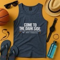 Come To The Dark Side We Have Cookies Funny Tank Top thumb 4