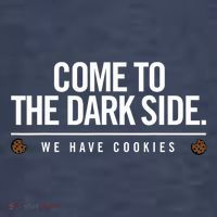 Come To The Dark Side We Have Cookies Funny Tank Top thumb 6
