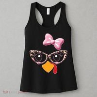 Cute Thanksgiving Turkey Girl Women's Tank Top thumb 3