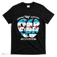 Chicago Teachers Union Vintage Apple Flag Red For Ed T-Shirt thumb 0