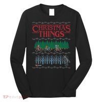Christmas Things Ugly Christmas Sweater Long Sleeve Shirt thumb 0