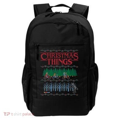 Christmas Things Ugly Christmas Sweater Backpack