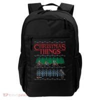 Christmas Things Ugly Christmas Sweater Backpack thumb 0