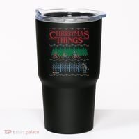 Christmas Things Ugly Christmas Sweater Tumbler thumb 0