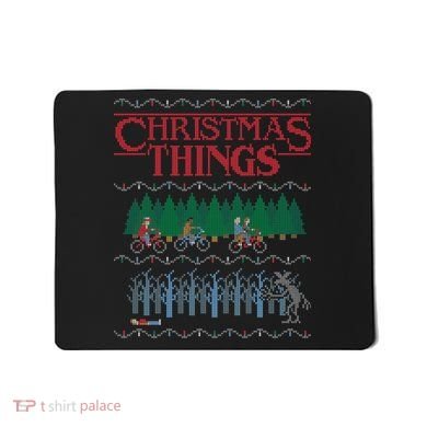Christmas Things Ugly Christmas Sweater Mousepad
