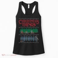 Christmas Things Ugly Christmas Sweater Women's Tank Top thumb 0