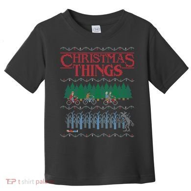 Christmas Things Ugly Christmas Sweater Toddler T-Shirt
