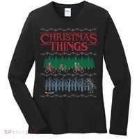 Christmas Things Ugly Christmas Sweater Women's Long Sleeve Shirt thumb 0