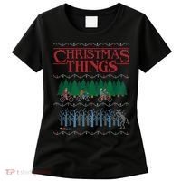 Christmas Things Ugly Christmas Sweater Women's T-Shirt thumb 0