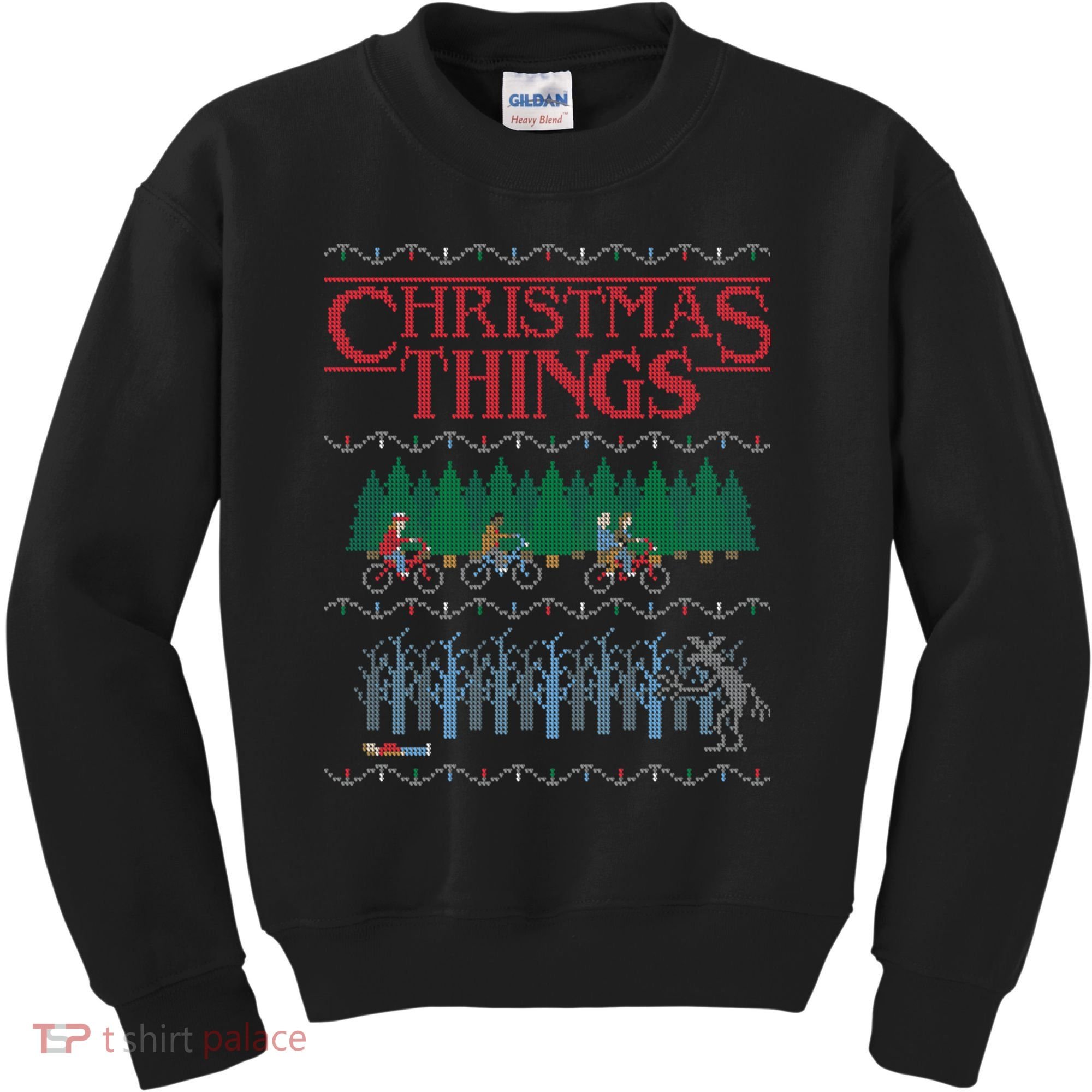 Christmas Things Ugly Christmas Sweater Kids Sweatshirt