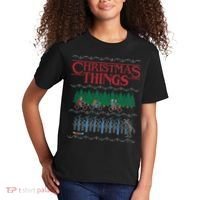Christmas Things Ugly Christmas Sweater Kids T-Shirt thumb 2