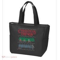 Christmas Things Ugly Christmas Sweater Tote Bag thumb 3