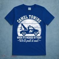 Camel Towing Vintage Tow Truck Funny Saying Adult Humor Gift T-Shirt thumb 5