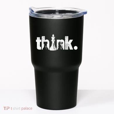 Chess Think Vintage Chess Master Club Chess Player Tumbler